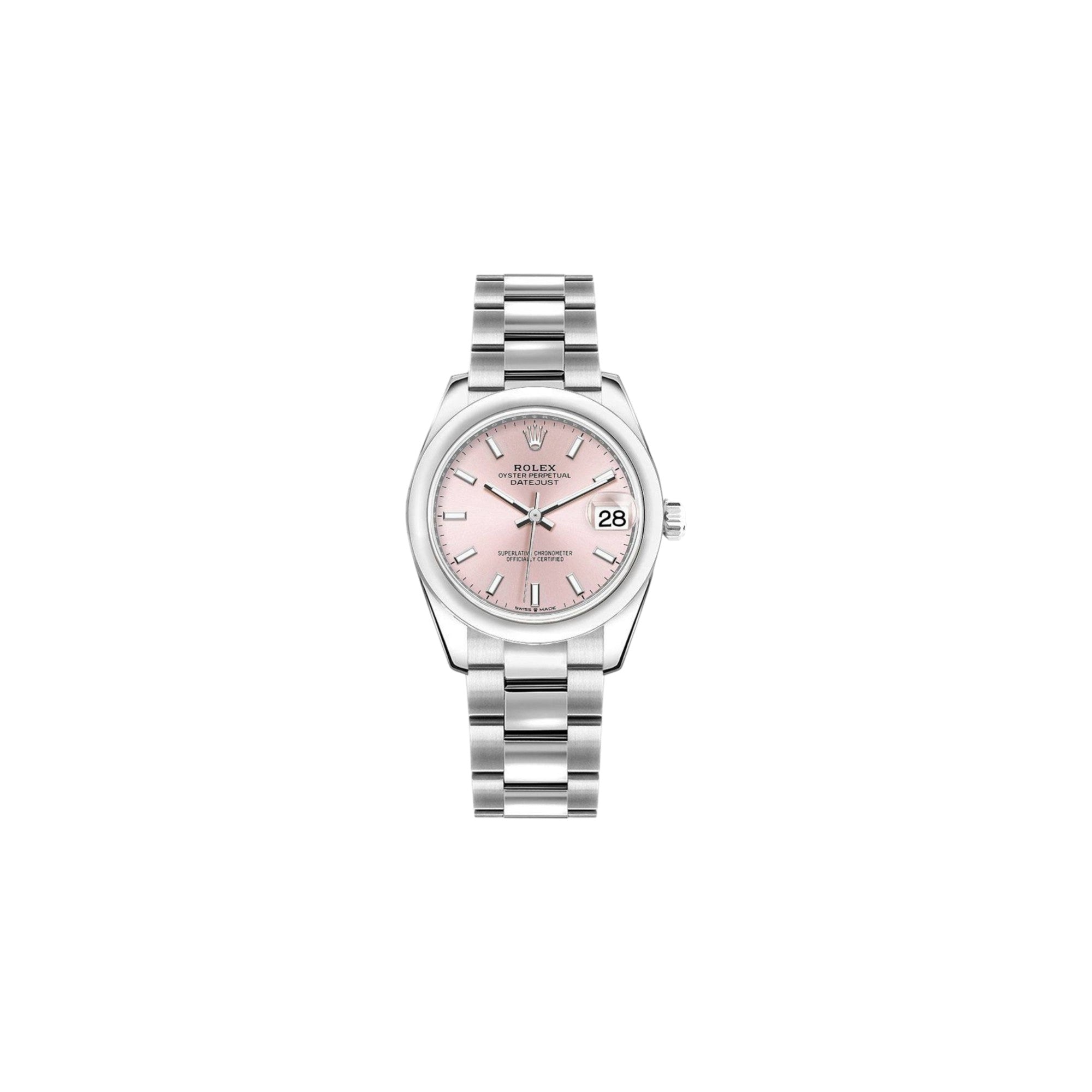 Rolex Datejust With Pink Dial, 31mm