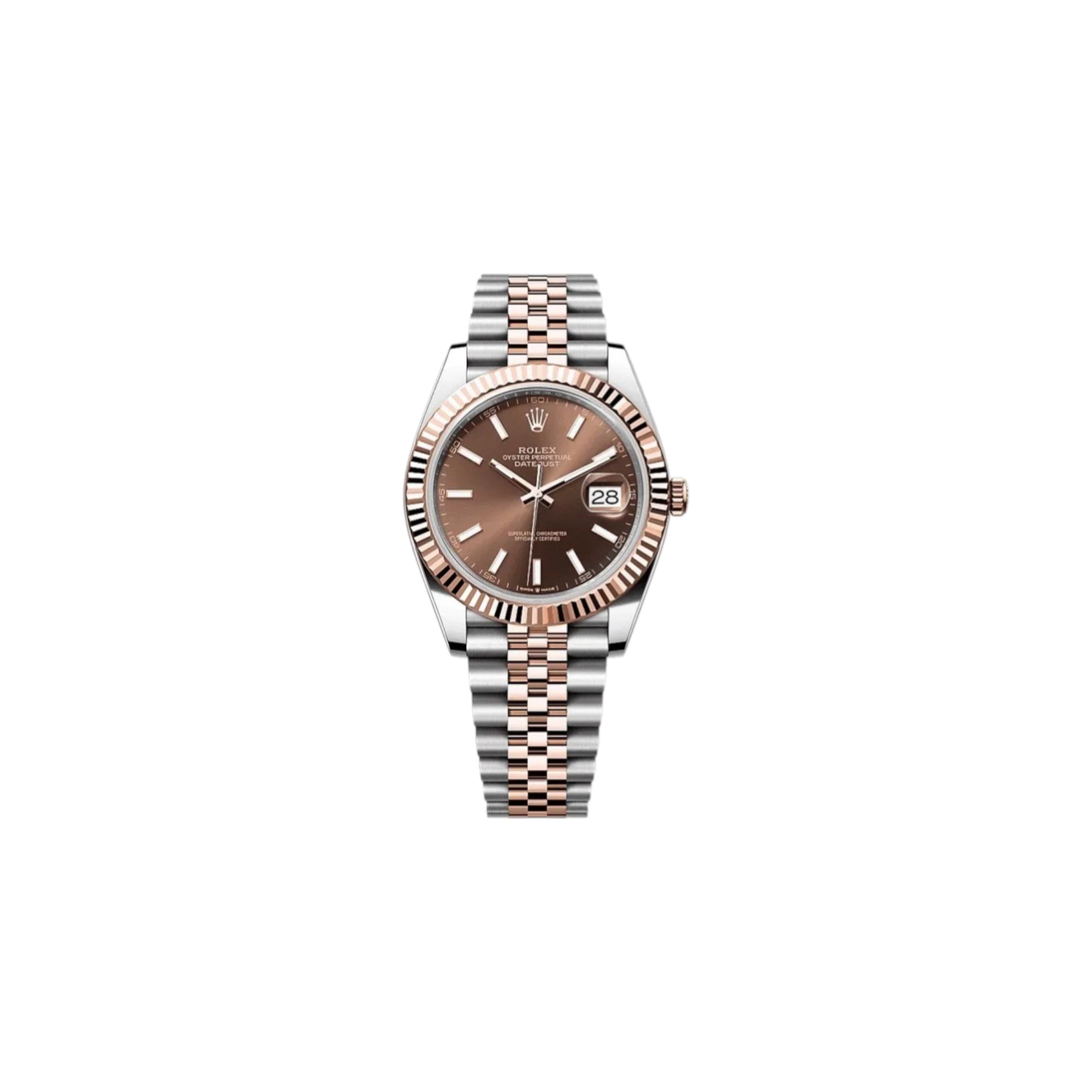 Rolex Datejust With Chocolate Jubilee Dial, 41mm