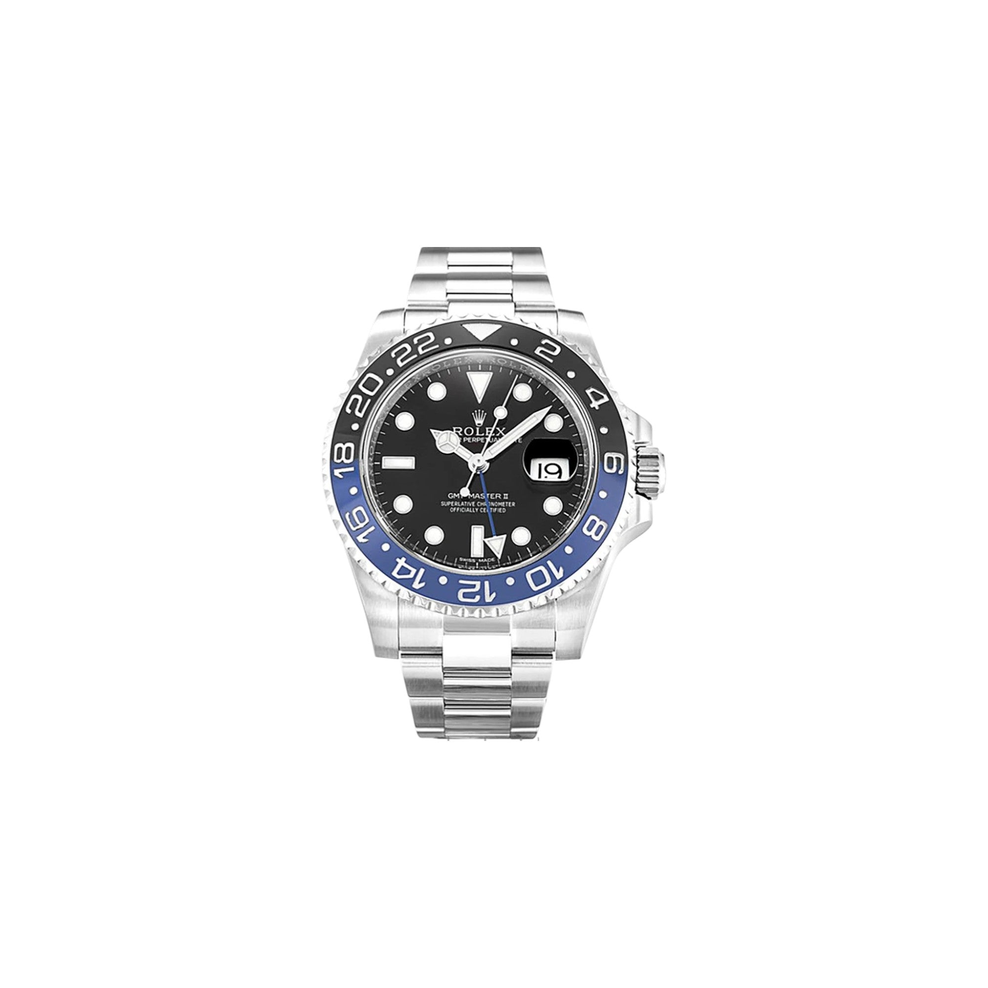 Rolex GMT-Master Black Dial “Batman” 40mm