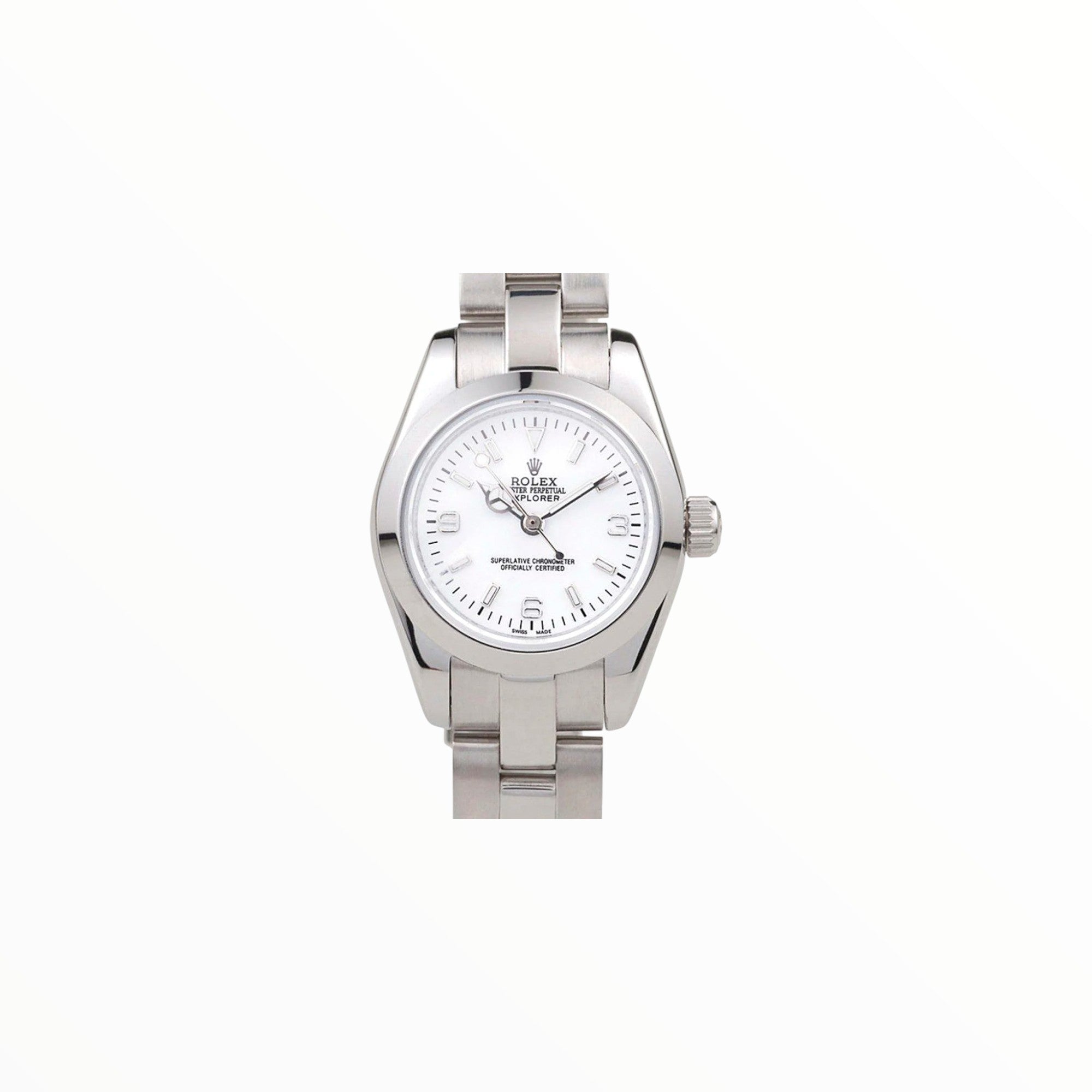 Rolex Explorer White Dial