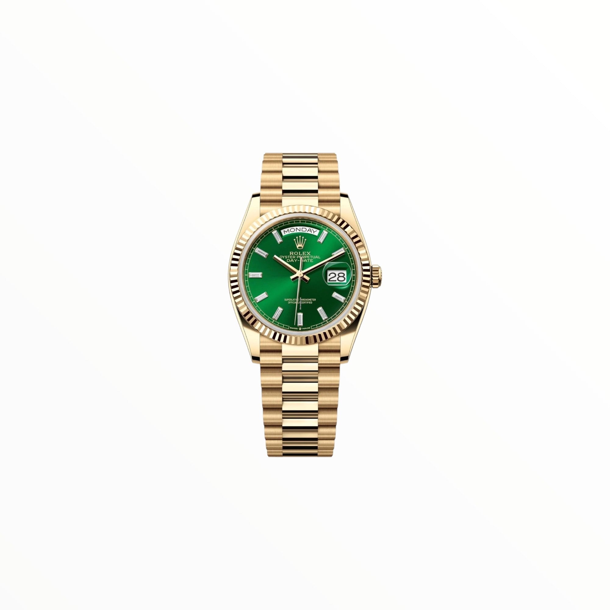 Rolex Day-Date II Green Dial, 36 mm